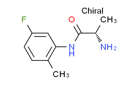 CAS No. 1103946-71-9, N~1~-(5-fluoro-2-methylphenyl)alaninamide