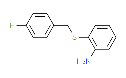 CAS No. 710292-49-2, 2-[(4-fluorobenzyl)thio]aniline