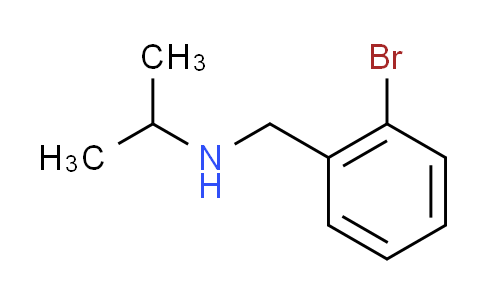 CAS No. 90944-51-7, (2-bromobenzyl)isopropylamine