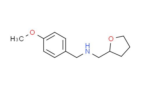 CAS No. 356537-07-0, (4-methoxybenzyl)(tetrahydrofuran-2-ylmethyl)amine