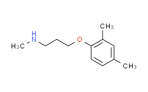 CAS No. 91553-70-7, 3-(2,4-dimethylphenoxy)-N-methyl-1-propanamine