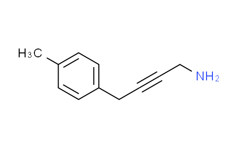 CAS No. 892594-94-4, (4-methylbenzyl)2-propyn-1-ylamine