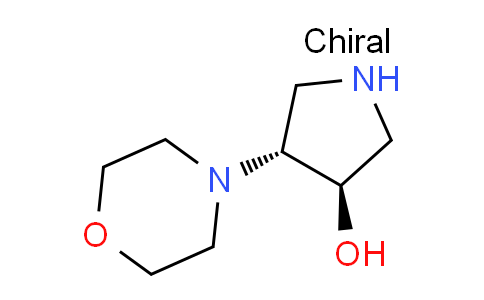 CAS No. 1262833-06-6, trans-4-(4-morpholinyl)-3-pyrrolidinol