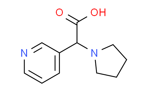 CAS No. 933760-99-7, 3-pyridinyl(1-pyrrolidinyl)acetic acid