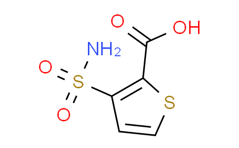 CAS No. 59337-97-2, 3-(aminosulfonyl)-2-thiophenecarboxylic acid