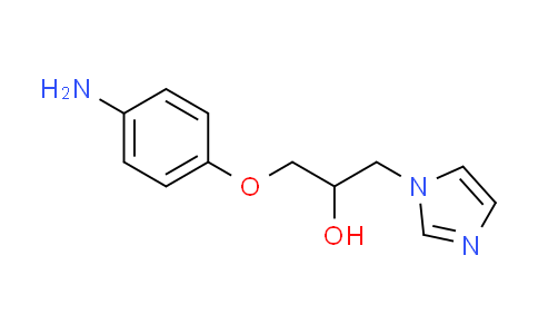 CAS No. 878668-47-4, 1-(4-aminophenoxy)-3-(1H-imidazol-1-yl)-2-propanol