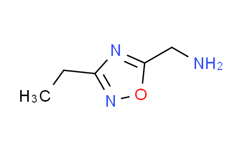 CAS No. 103457-61-0, 1-(3-ethyl-1,2,4-oxadiazol-5-yl)methanamine