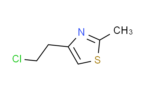 CAS No. 1177291-56-3, 4-(2-chloroethyl)-2-methyl-1,3-thiazole
