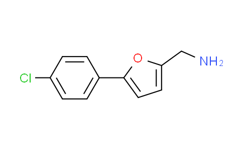 CAS No. 39170-14-4, 1-[5-(4-chlorophenyl)-2-furyl]methanamine