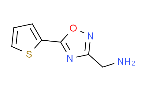 CAS No. 946776-75-6, 1-[5-(2-thienyl)-1,2,4-oxadiazol-3-yl]methanamine