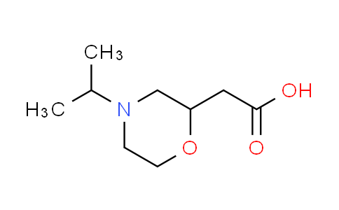 CAS No. 1177278-97-5, (4-isopropylmorpholin-2-yl)acetic acid