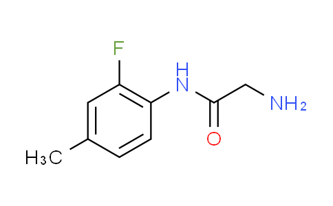 CAS No. 1040021-64-4, N~1~-(2-fluoro-4-methylphenyl)glycinamide