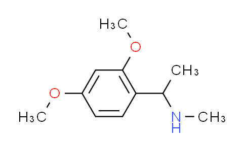 CAS No. 188894-37-3, 1-(2,4-dimethoxyphenyl)-N-methylethanamine