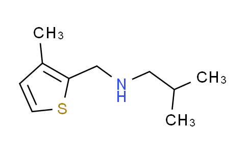 CAS No. 869942-30-3, 2-methyl-N-[(3-methyl-2-thienyl)methyl]-1-propanamine
