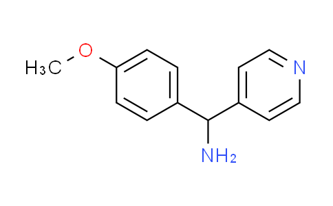CAS No. 889939-88-2, 1-(4-methoxyphenyl)-1-pyridin-4-ylmethanamine
