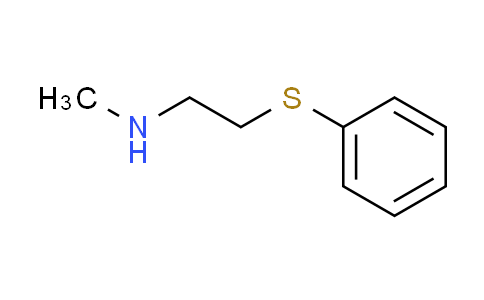CAS No. 2014-78-0, N-methyl-2-(phenylthio)ethanamine
