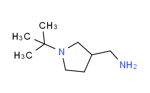 CAS No. 1017474-41-7, 1-(1-tert-butyl-3-pyrrolidinyl)methanamine
