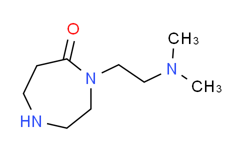 CAS No. 344779-07-3, 4-[2-(dimethylamino)ethyl]-1,4-diazepan-5-one