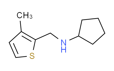 CAS No. 869942-91-6, N-[(3-methyl-2-thienyl)methyl]cyclopentanamine