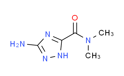 CAS No. 1228552-93-9, 3-amino-N,N-dimethyl-1H-1,2,4-triazole-5-carboxamide