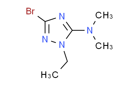 CAS No. 1256643-21-6, 3-bromo-1-ethyl-N,N-dimethyl-1H-1,2,4-triazol-5-amine