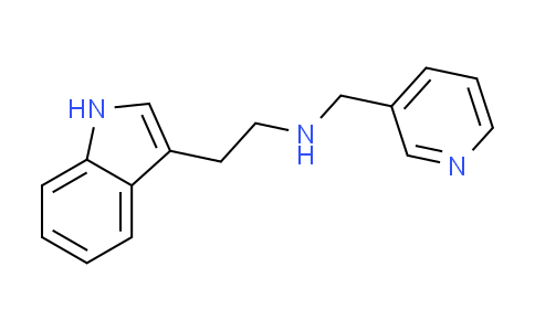 CAS No. 418782-49-7, 2-(1H-indol-3-yl)-N-(pyridin-3-ylmethyl)ethanamine