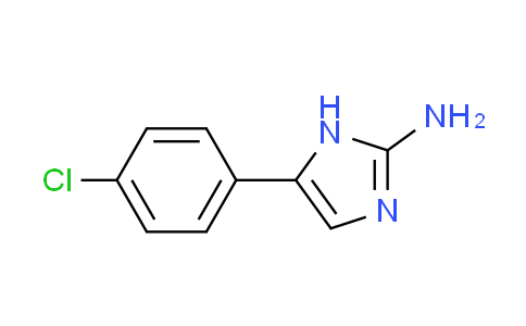 CAS No. 60472-18-6, 5-(4-chlorophenyl)-1H-imidazol-2-amine