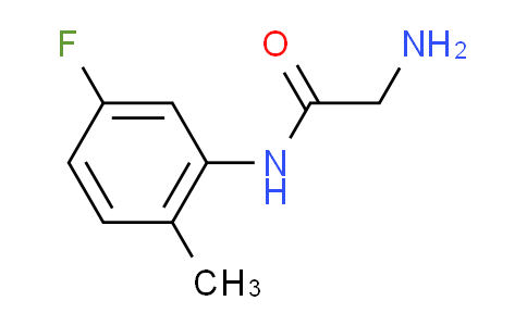 CAS No. 1016876-45-1, N~1~-(5-fluoro-2-methylphenyl)glycinamide