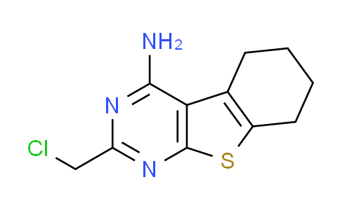 CAS No. 89567-04-4, 2-(chloromethyl)-5,6,7,8-tetrahydro[1]benzothieno[2,3-d]pyrimidin-4-amine