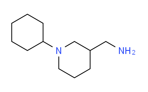 CAS No. 883533-78-6, 1-(1-cyclohexyl-3-piperidinyl)methanamine