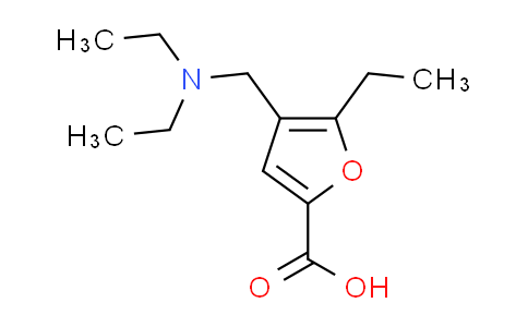 CAS No. 844882-34-4, 4-[(diethylamino)methyl]-5-ethyl-2-furoic acid