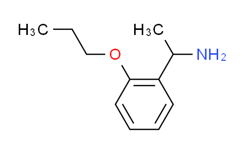 CAS No. 953904-81-9, 1-(2-propoxyphenyl)ethanamine