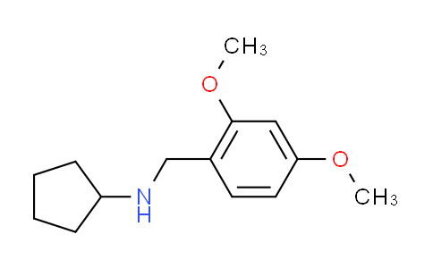 CAS No. 356092-74-5, N-(2,4-dimethoxybenzyl)cyclopentanamine