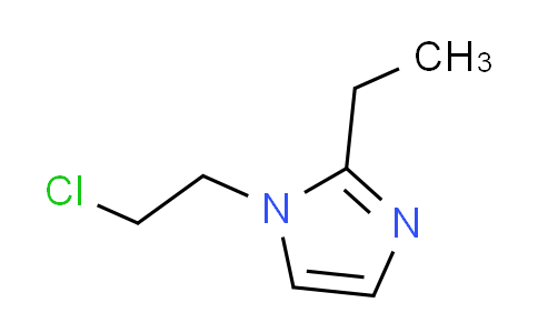 CAS No. 112258-51-2, 1-(2-chloroethyl)-2-ethyl-1H-imidazole