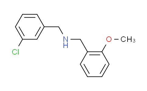 CAS No. 423733-31-7, (3-chlorobenzyl)(2-methoxybenzyl)amine
