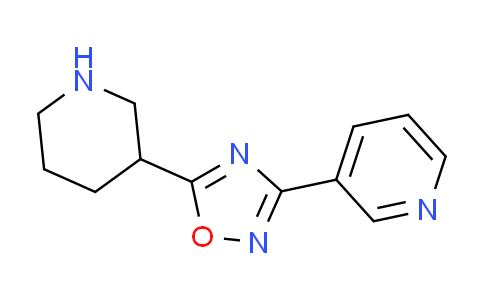 CAS No. 915924-54-8, 3-(5-piperidin-3-yl-1,2,4-oxadiazol-3-yl)pyridine