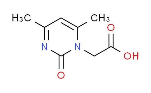 CAS No. 129189-56-6, (4,6-dimethyl-2-oxo-1(2H)-pyrimidinyl)acetic acid