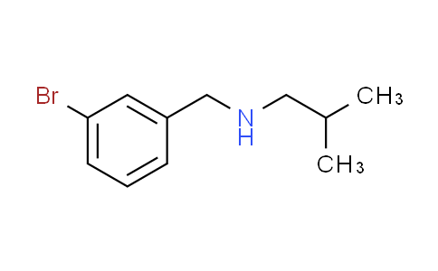 CAS No. 869949-43-9, (3-bromobenzyl)isobutylamine