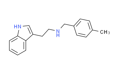 CAS No. 202199-04-0, 2-(1H-indol-3-yl)-N-(4-methylbenzyl)ethanamine