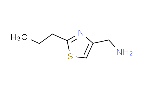 CAS No. 933697-93-9, 1-(2-propyl-1,3-thiazol-4-yl)methanamine