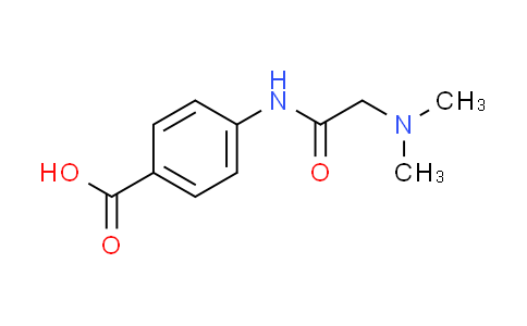 CAS No. 302601-81-6, 4-[(N,N-dimethylglycyl)amino]benzoic acid