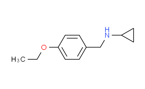 CAS No. 892571-13-0, N-(4-ethoxybenzyl)cyclopropanamine