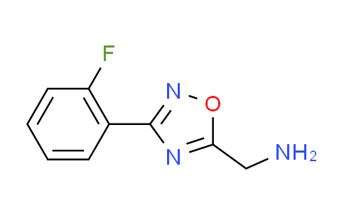 CAS No. 919017-55-3, 1-[3-(2-fluorophenyl)-1,2,4-oxadiazol-5-yl]methanamine