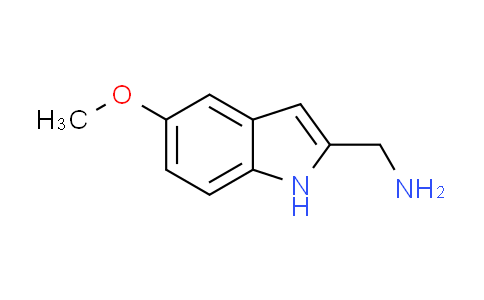 CAS No. 130445-55-5, 1-(5-methoxy-1H-indol-2-yl)methanamine