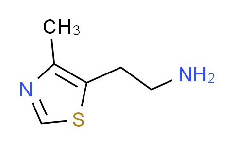 CAS No. 58981-35-4, 2-(4-methyl-1,3-thiazol-5-yl)ethanamine