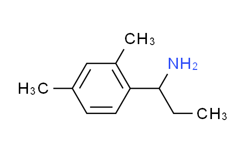 CAS No. 886496-82-8, 1-(2,4-dimethylphenyl)-1-propanamine