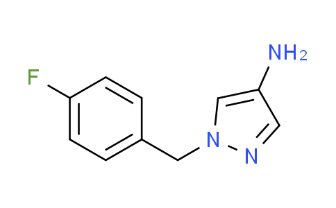CAS No. 514801-12-8, 1-(4-fluorobenzyl)-1H-pyrazol-4-amine