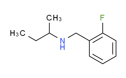 CAS No. 893590-49-3, N-(2-fluorobenzyl)-2-butanamine