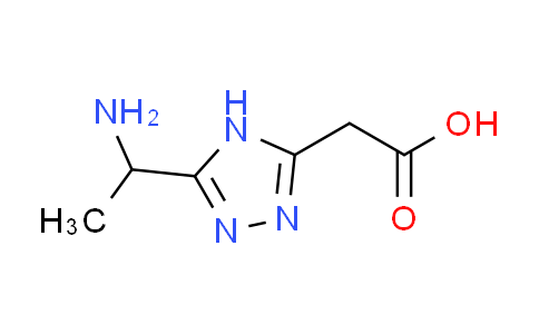 CAS No. 951625-86-8, [5-(1-aminoethyl)-4H-1,2,4-triazol-3-yl]acetic acid