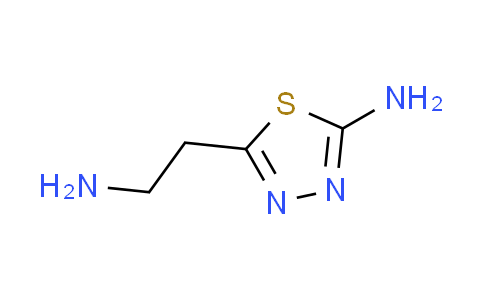 CAS No. 74784-47-7, 5-(2-aminoethyl)-1,3,4-thiadiazol-2-amine